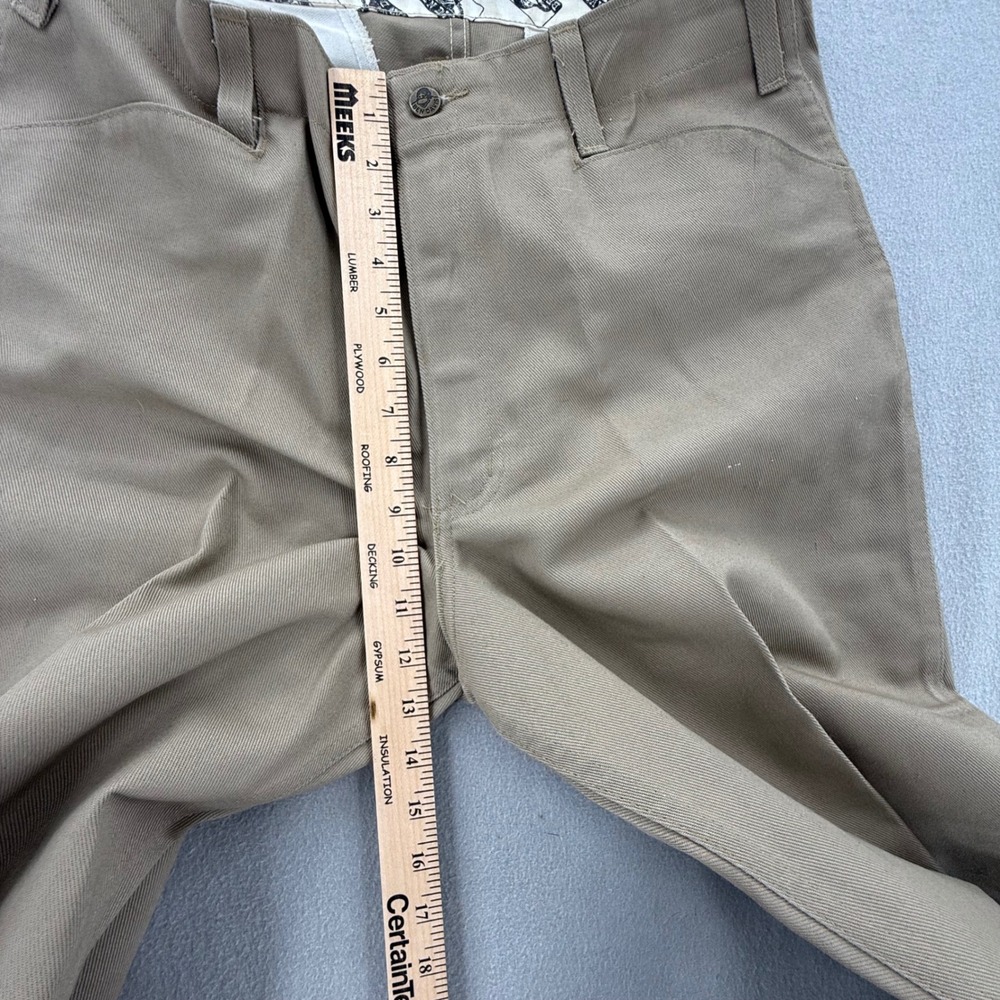 Ben Davis Work Chino Flat Front Utility Durable Pants Trousers Men Size 32 - Picture 3 of 10